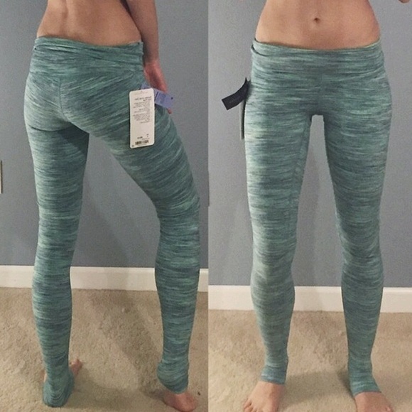 RARE NWT Lululemon Alberta Lake Space Dye Roll Down Wunder 4 - Picture 4 of 8